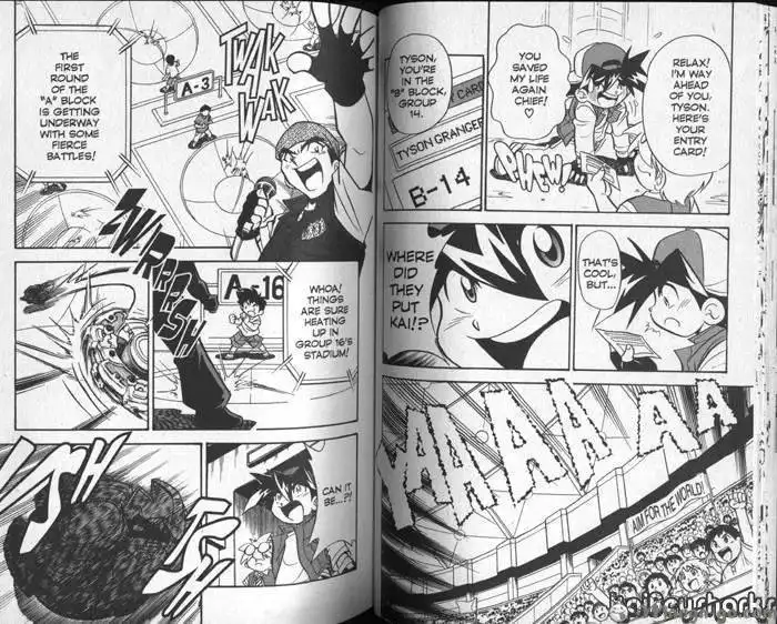 Bakuden Shoot Beyblade Chapter 9.1 16